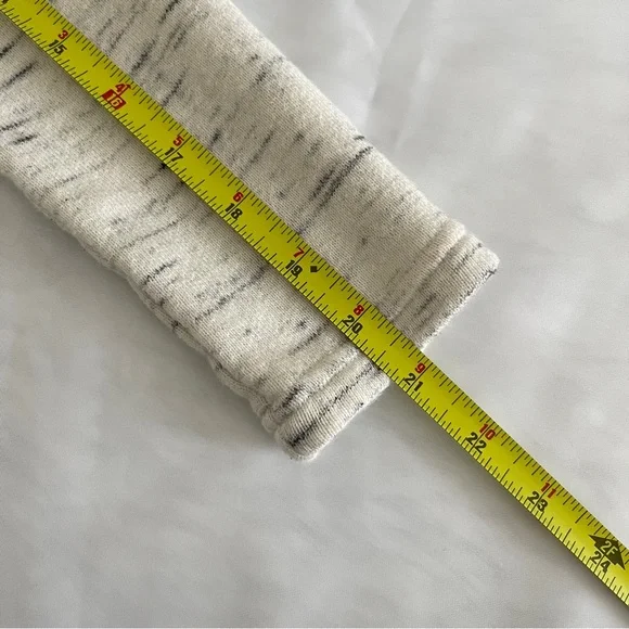 Pink Marled French Terry Cloth Pull-over Sweatshirt Size XS - Picture 11 of 11